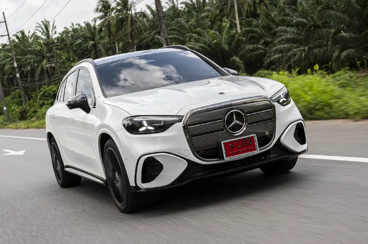 Mercedes-Benz 'GLC EV' แรง นิ่ง ขับเนียน ฟีลลิ่งธรรมชาติ 