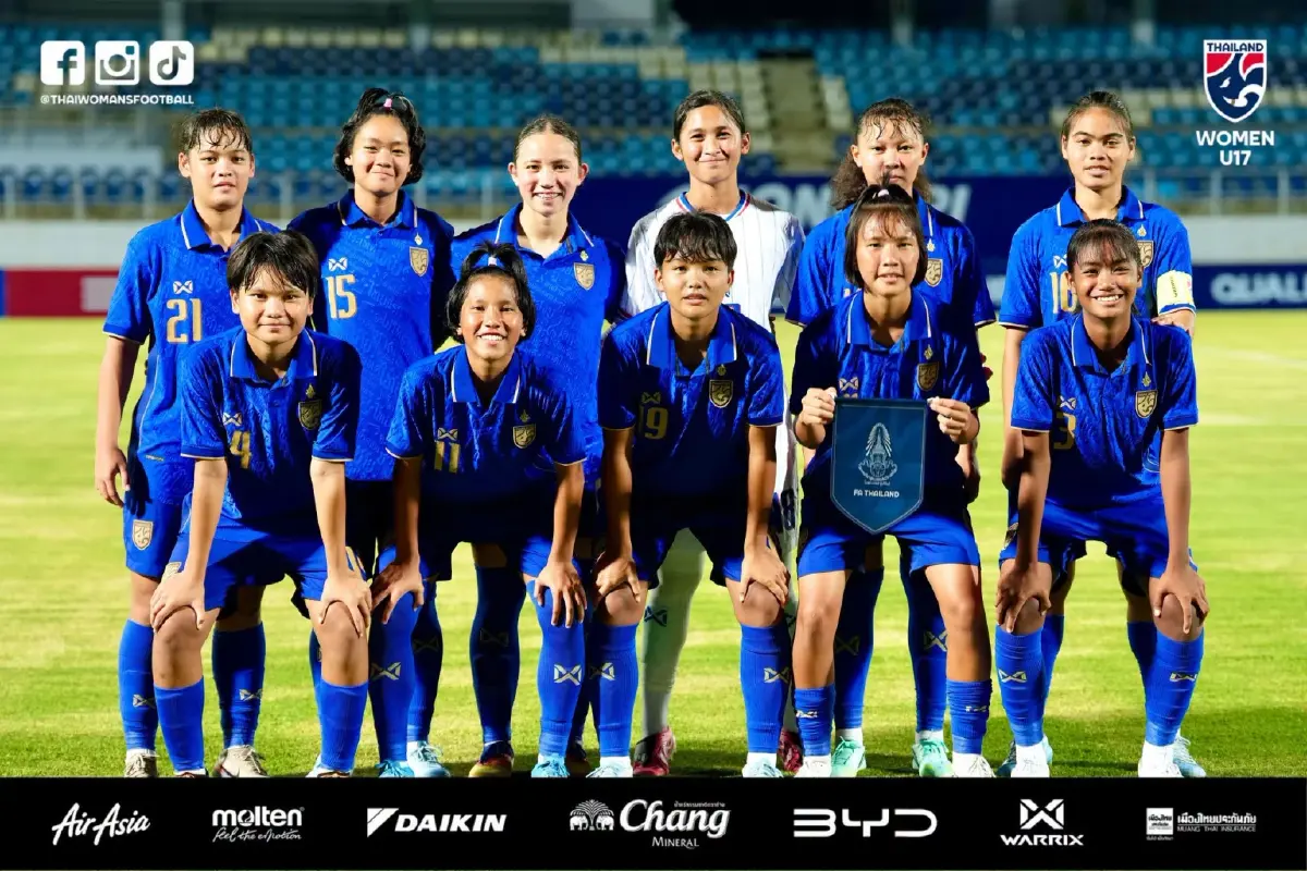 ดูบอลสด ‘ไทย พบ เลบานอน’ ฟุตบอลหญิง U17 คัดเลือก ชิงแชมป์เอเชีย 2027