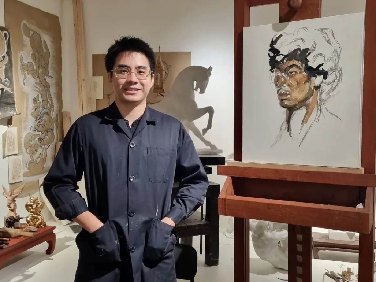 เธอปั้นฉันวาด: วายุพัด รัตนเพชร - รชต ศิริยกุล ณ ท่าพิพิธภัณฑ์