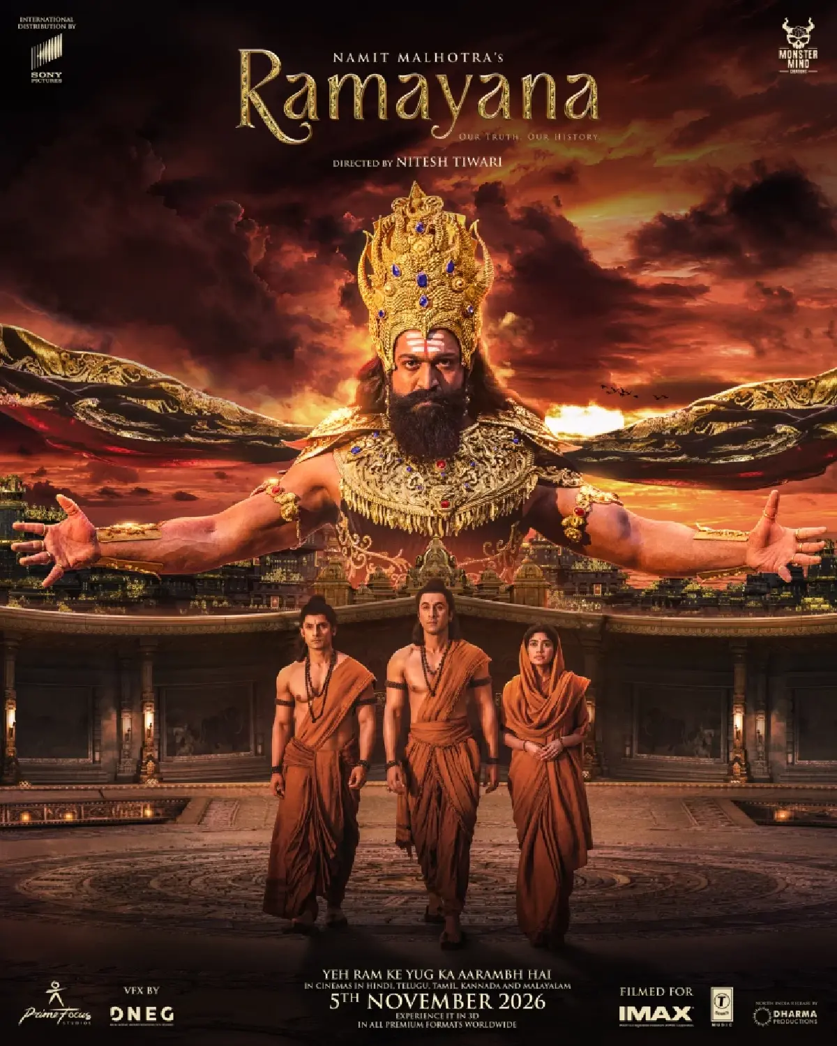 ชวนดูภาพยนตร์ ‘รามายณะ’  ในโรง IMAX จากทีมวิชวลผู้สร้าง The Odyssey