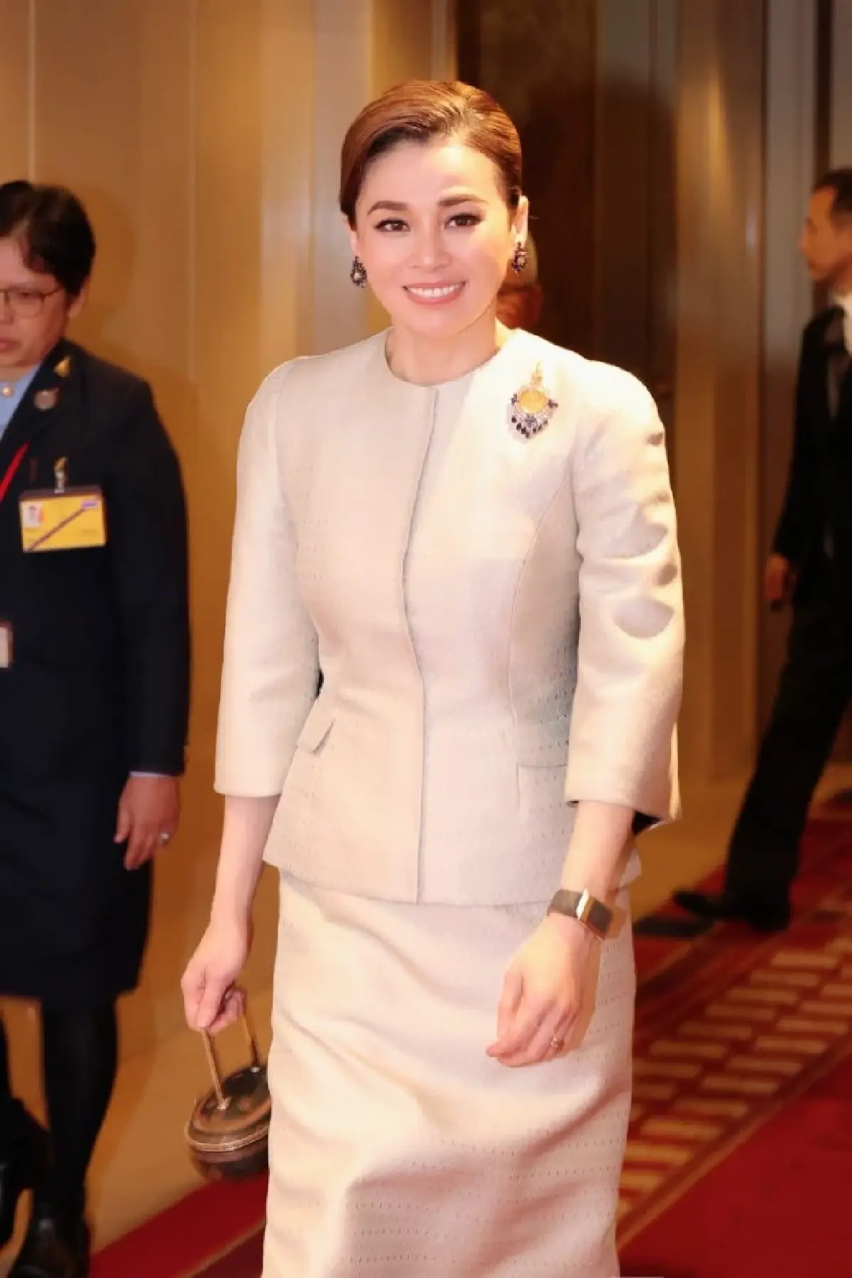 พระราชินี เข้าเฝ้าฯ สมเด็จพระจักรพรรดิ สมเด็จพระจักรพรรดินีแห่งญี่ปุ่น ณ พระราชวังอิมพีเรียล