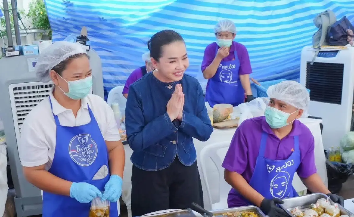 'สุขสมรวย' ยัน โรงครัวภูมิใจไทย เปิดบริการ จนกว่าผู้ประสบอุทกภัยได้รับเยียวยา