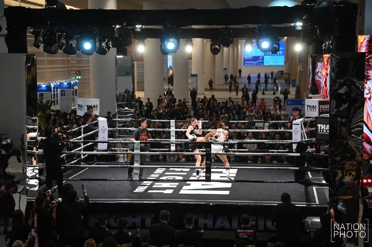 ซอฟต์พาวเวอร์ไทย กระบี่กระบอง กลองศึก Thai Fight ใน IMF-World Bank 2026