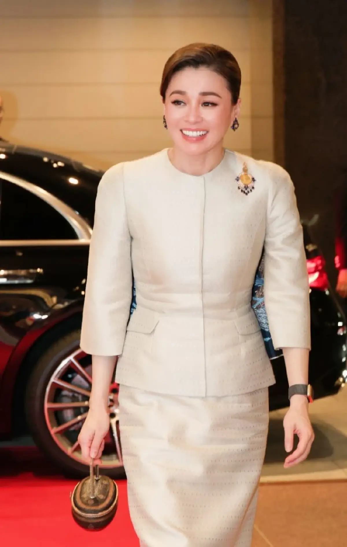 พระราชินี เข้าเฝ้าฯ สมเด็จพระจักรพรรดิ สมเด็จพระจักรพรรดินีแห่งญี่ปุ่น ณ พระราชวังอิมพีเรียล