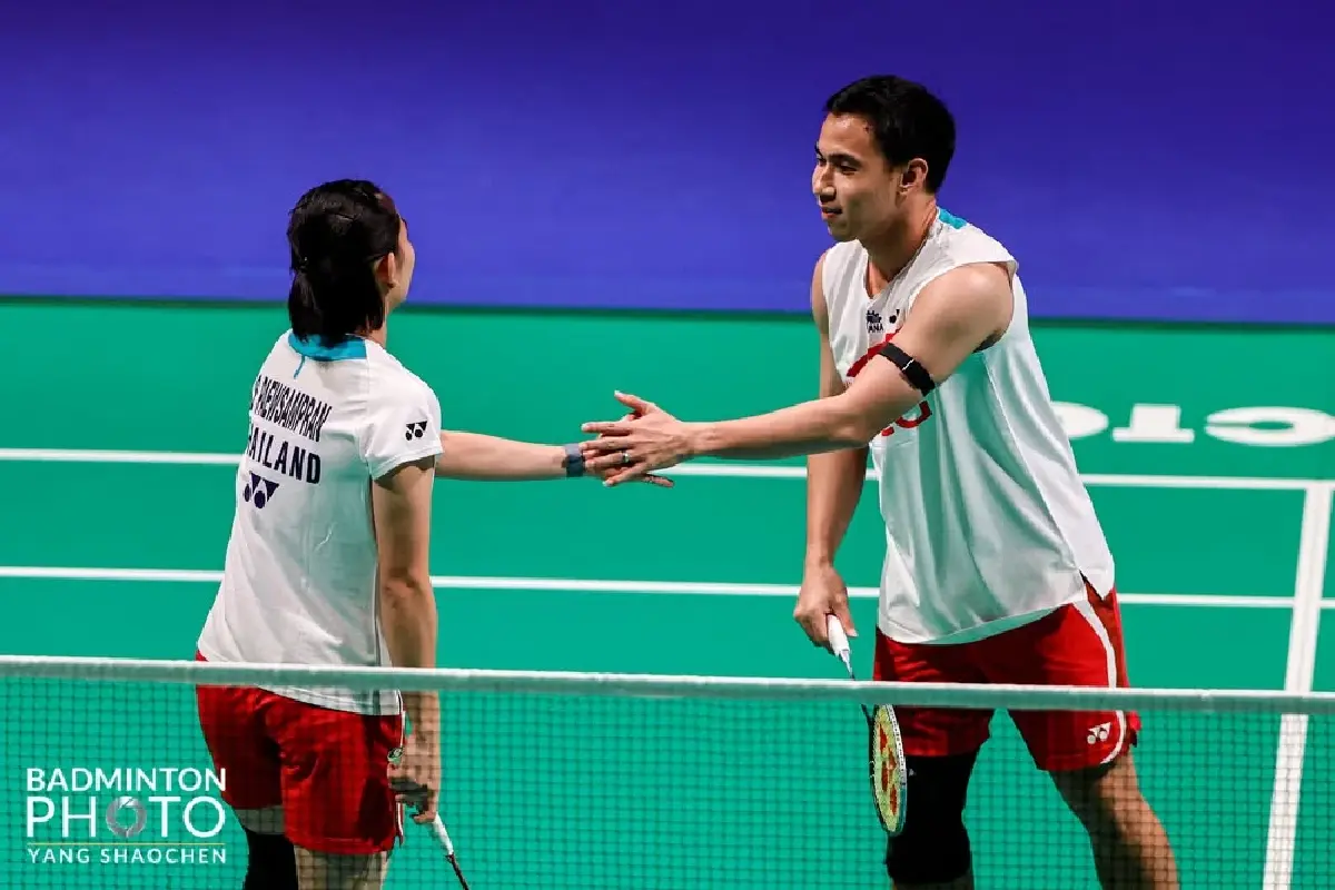 LIVE ถ่ายทอดสดแบดมินตัน บาส-เฟม 'ไทย พบ มาเลเซีย' Denmark Open 2026