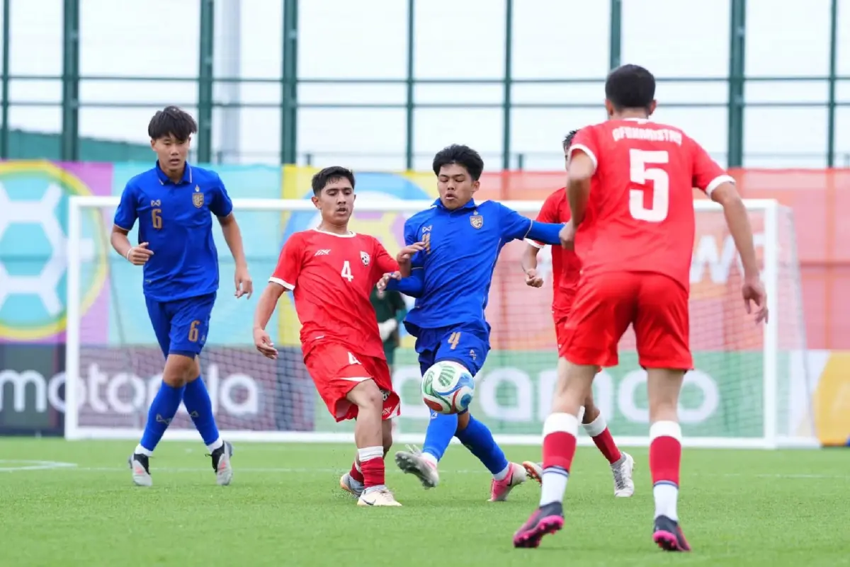 ผลบอล ทีมชาติไทย U15 ชนะ อัฟกานิสถาน 6-4 ศึก FIFA U-15 World Cup & Festival 2026