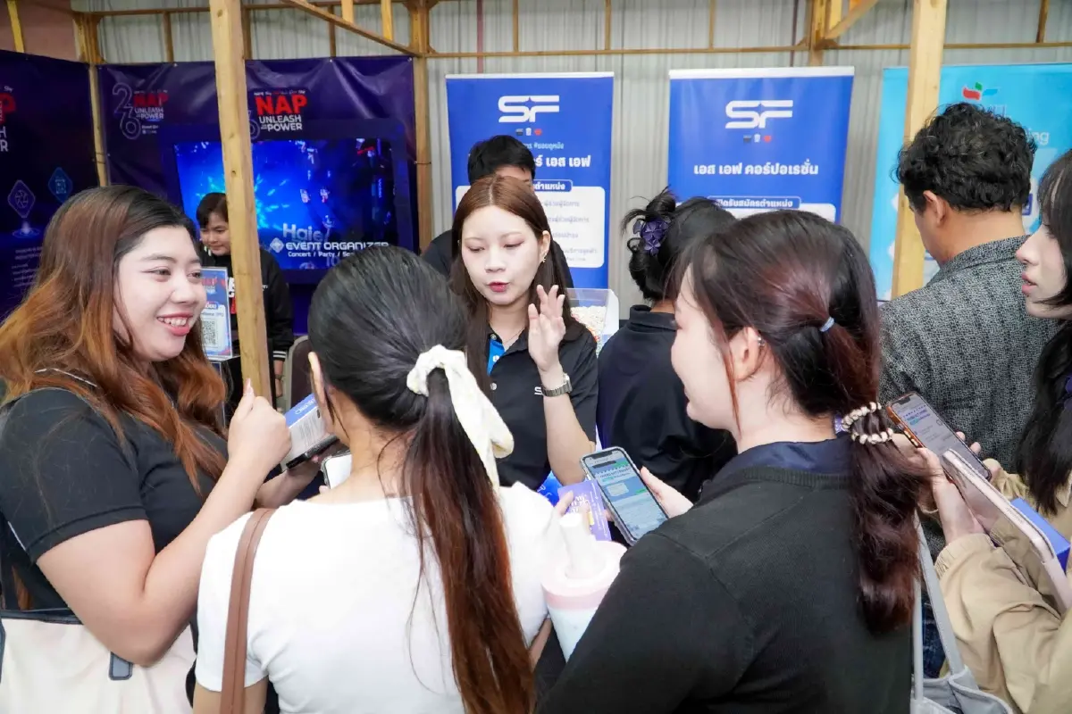 DPU JOB FAIR เปิดทาง นศ. ได้งานก่อนจบ ชูจุดเด่นปรับตัวเก่ง ใช้ AI เป็น