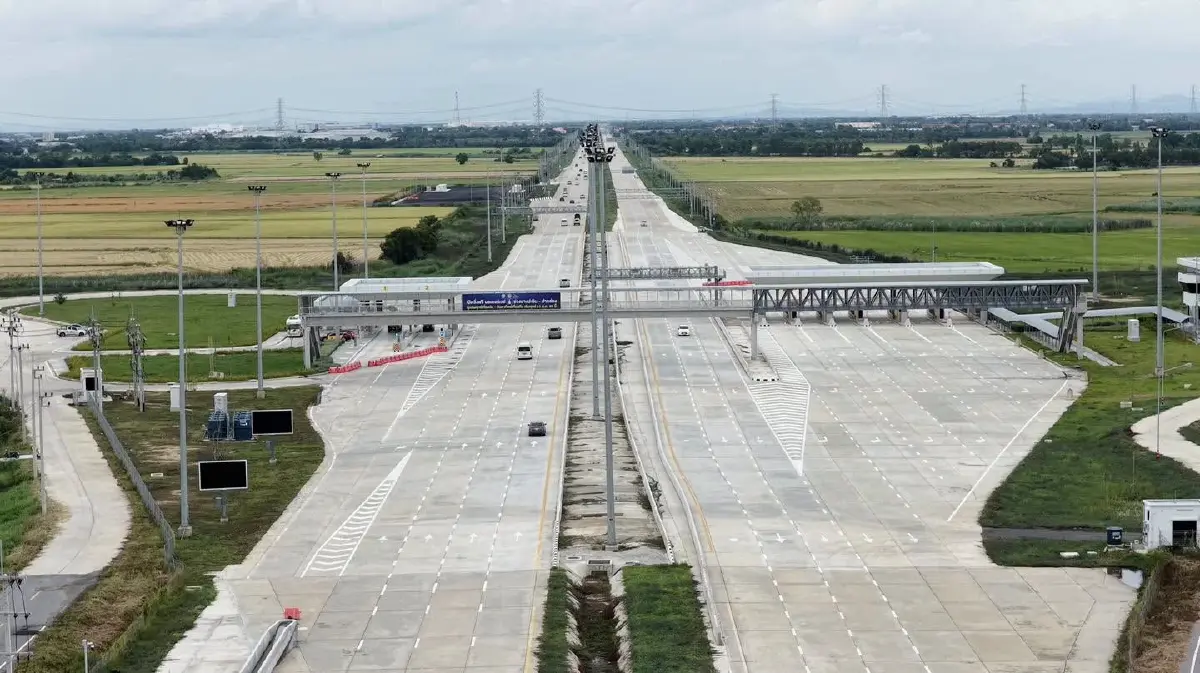 เปิดวิ่งฟรี M6 บางปะอิน-หินกอง เลี่ยงน้ำท่วม ขาไป-ขากลับ 6-11 ต.ค. นี้