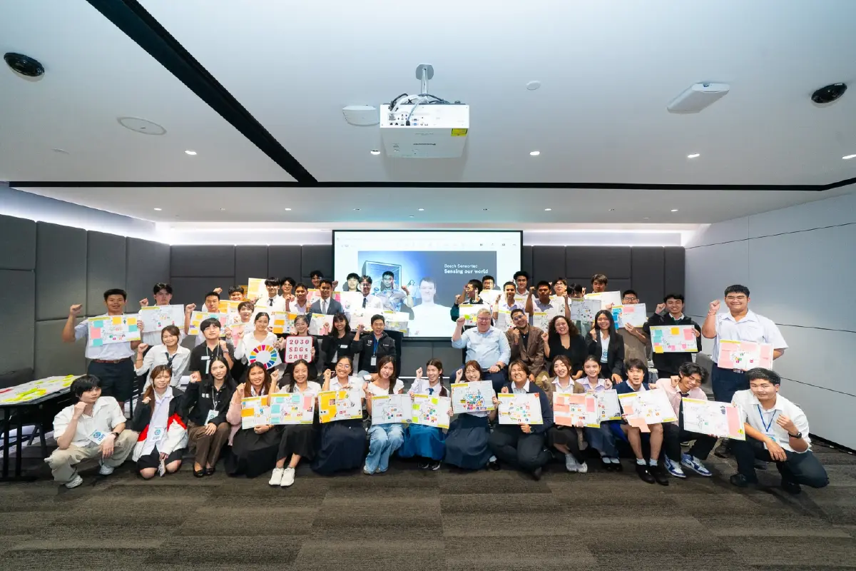 บ๊อช ปั้นนวัตกรไทย ผ่าน Innovision Young Gen ปี 2 ใช้เซนเซอร์ขับเคลื่อน SDGs