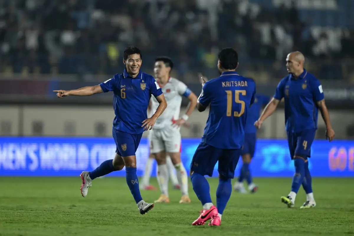 ลิงค์ดูบอลสด ถ่ายทอดสดฟุตบอล 'ไทย พบ ฟิลิปปินส์' ฟีฟ่า อาเซียน คัพ 2026