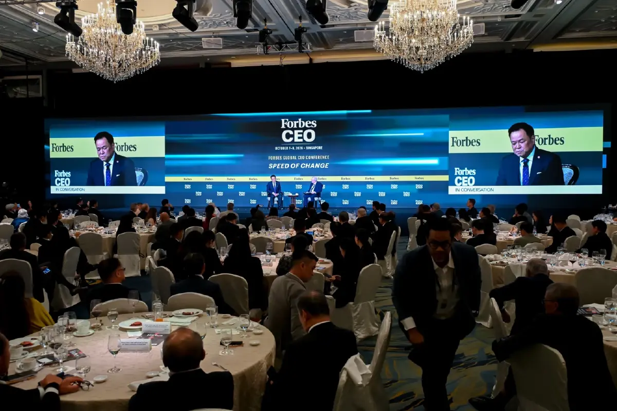 นายกฯ ร่วมเวที Forbes Global ที่สิงคโปร์ ชูศักยภาพไทย เชื่อมโลก พร้อมรับการลงทุน