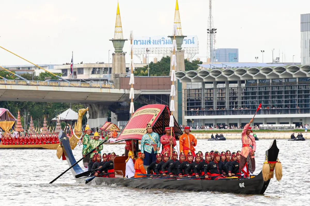 ประมวลภาพ ซ้อมใหญ่เสมือนจริง ขบวนพยุหยาตราทางชลมารค ครั้งที่ 1