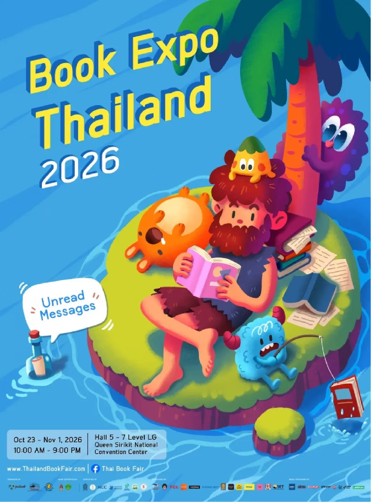 พร้อมแล้ว! มหกรรมหนังสือระดับชาติ ครั้งที่ 31 'คุณได้รับ ข้อความใหม่'