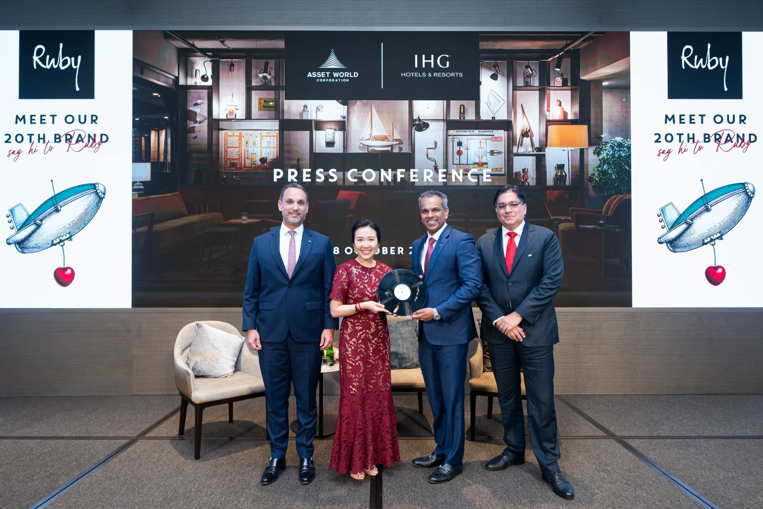 AWC ผนึก IHG ปักธงแบรนด์โรงแรมใหม่ ‘Ruby’ ย่านสีลม-สาทร แห่งแรกในไทยและเอเชียแปซิฟิก