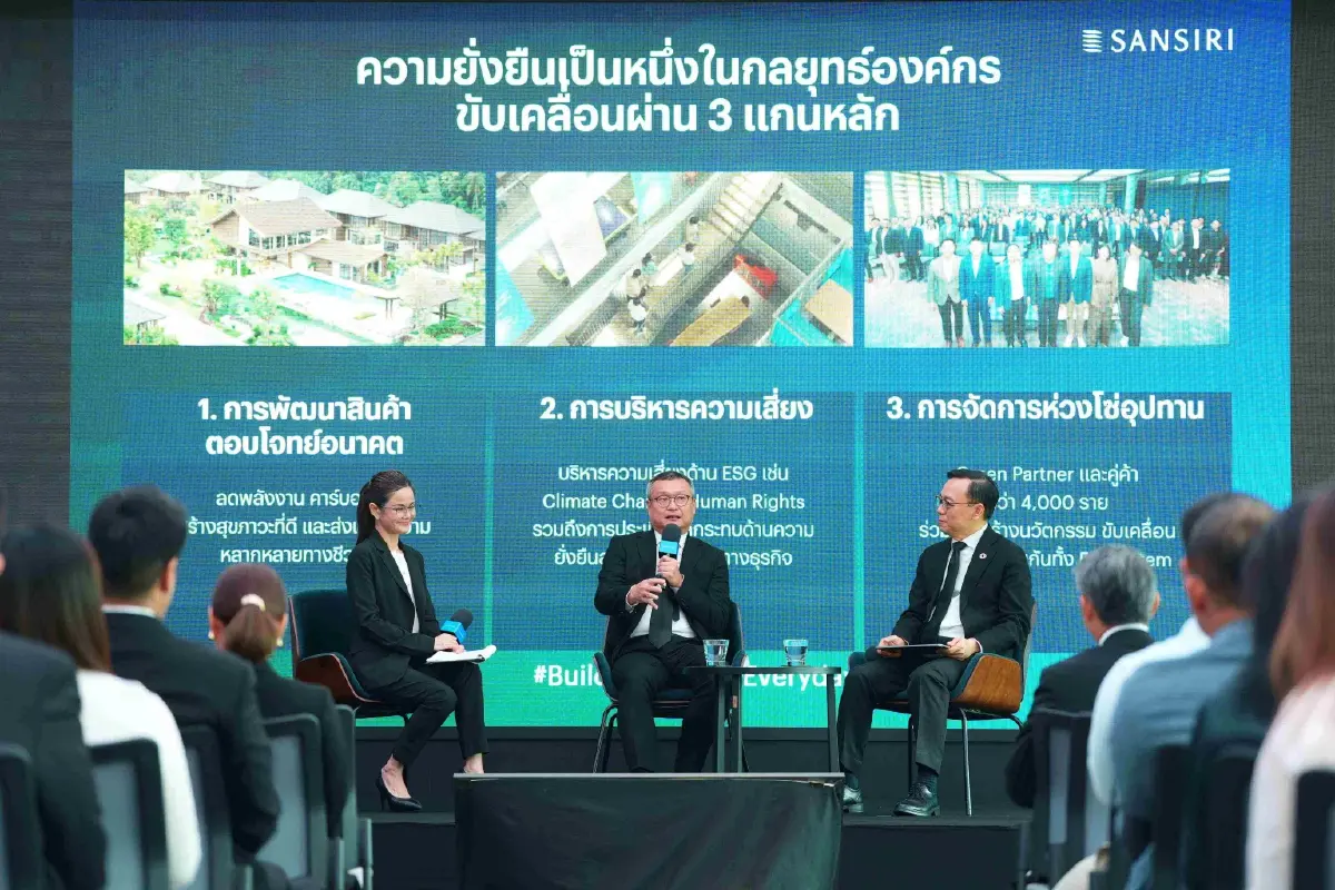 แสนสิริ–SCB ผนึกพลังปลดล็อกทุน SME เร่งปรับตัวรับกติกาธุรกิจสีเขียว