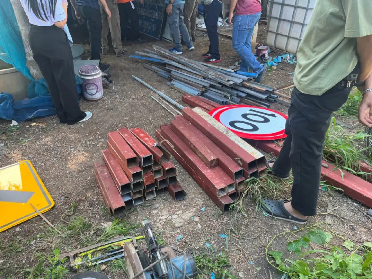 กรมทางหลวง ใช้ Smart Tag แกะรอยจับขโมยป้ายจราจร - ปี 68 เสียหาย 118 ล.