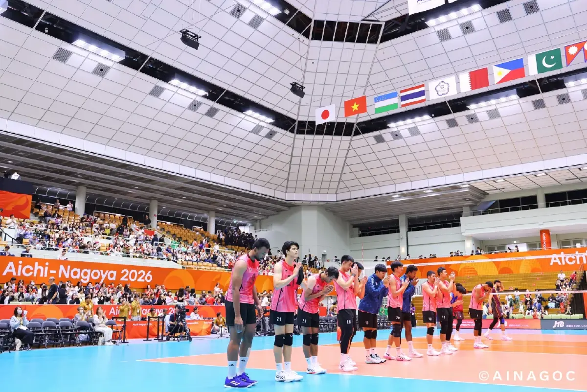 LIVE ถ่ายทอดสดวอลเลย์บอลชาย 'ไทย พบ อินเดีย' เอเชียนเกมส์ 2026 รอบชิงอันดับ 5