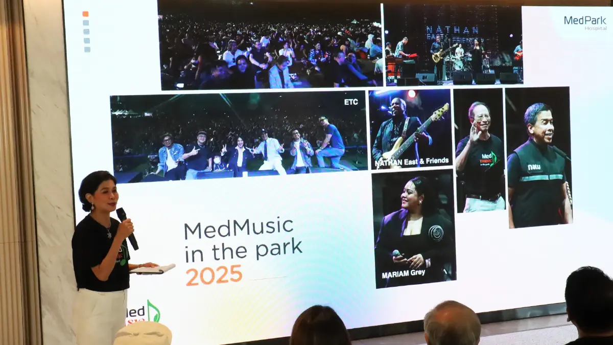 ชมฟรี คอนเสิร์ต 'MedMusic in the Park 2026' วันที่ 28 พ.ย. 69 ณ สวนเบญจกิติ