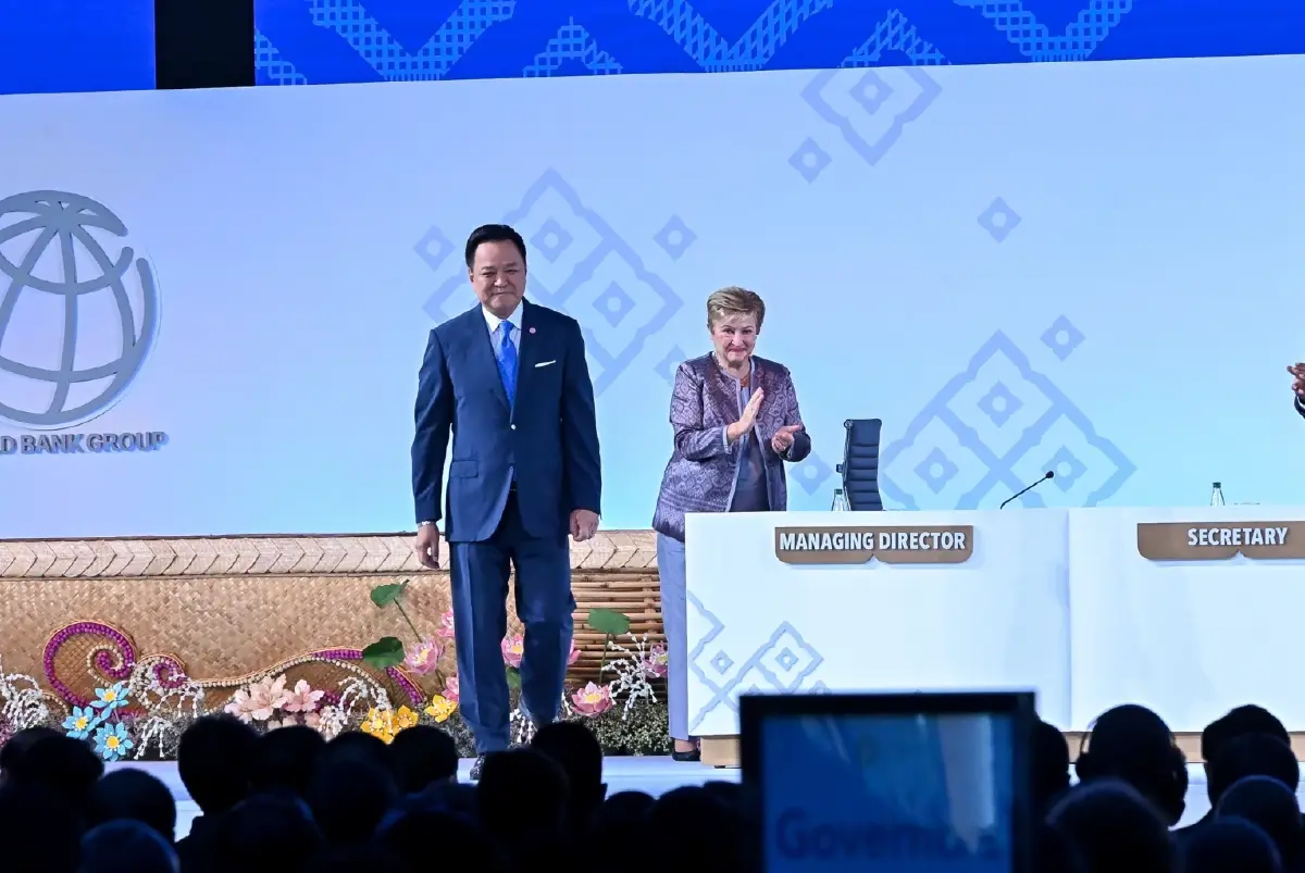 “อนุทิน” เปิดเวที IMF-World Bank ชูไทย “ผู้เชื่อมโลก” รับโอกาสโลกยุค AI