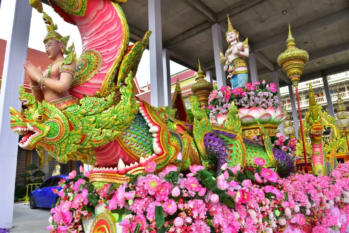 เช็กเส้นทาง แห่หลวงพ่อโตทางบก ประเพณีรับบัว 2569 ส่องเลขมงคลทะเบียนรถ