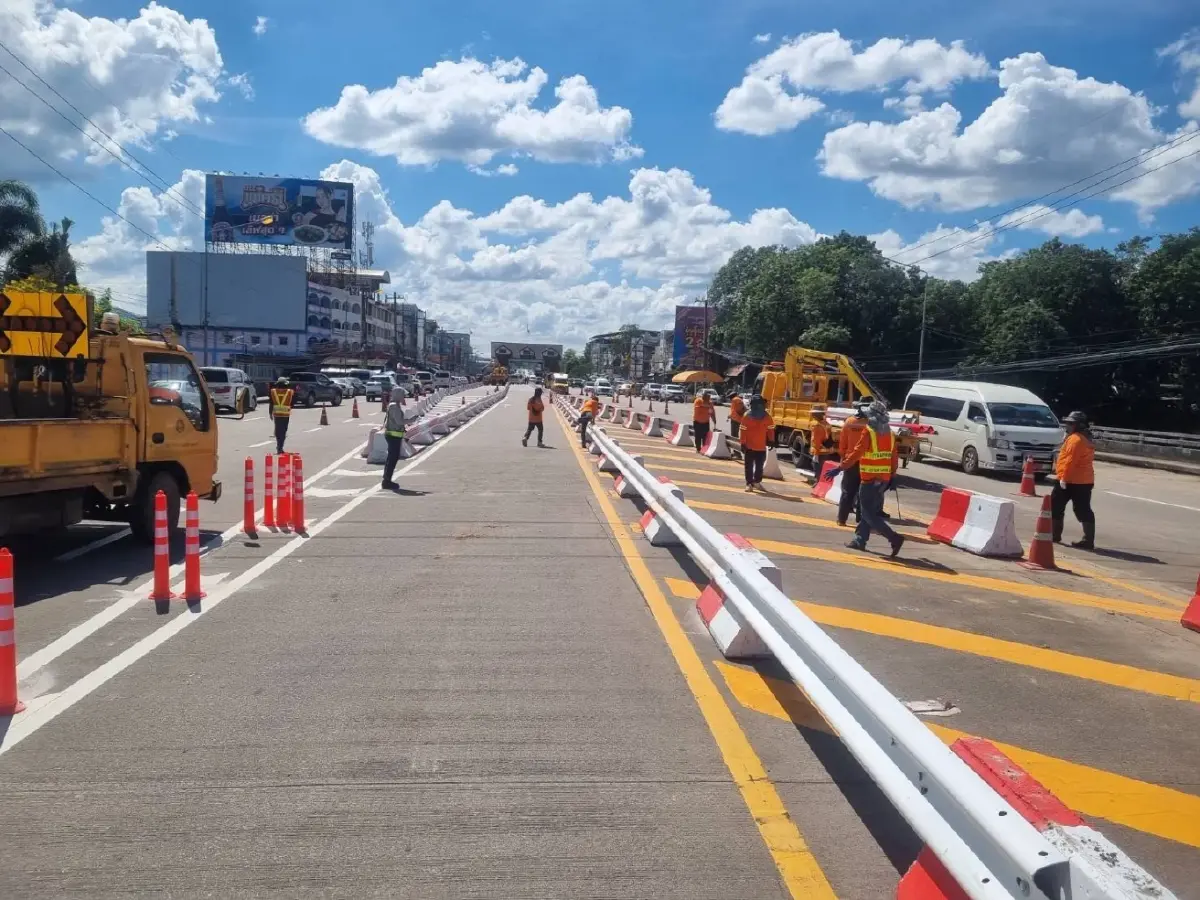 แม่สอดรถติดลด จัดระเบียบจราจร สะพานมิตรภาพไทย–เมียนมา แห่งที่ 1