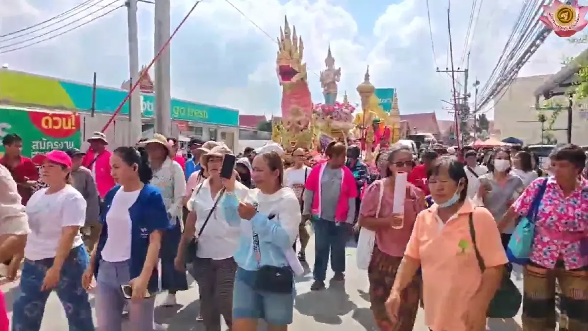 เช็กเส้นทาง แห่หลวงพ่อโตทางบก ประเพณีรับบัว 2569 ส่องเลขมงคลทะเบียนรถ