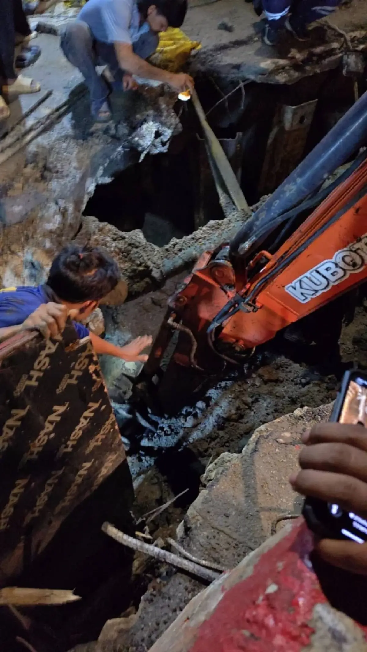 เกิดเหตุดินสไลด์จุดก่อสร้าง ซอยปรีดีพนมยงค์ 14 สุขุมวิท 71