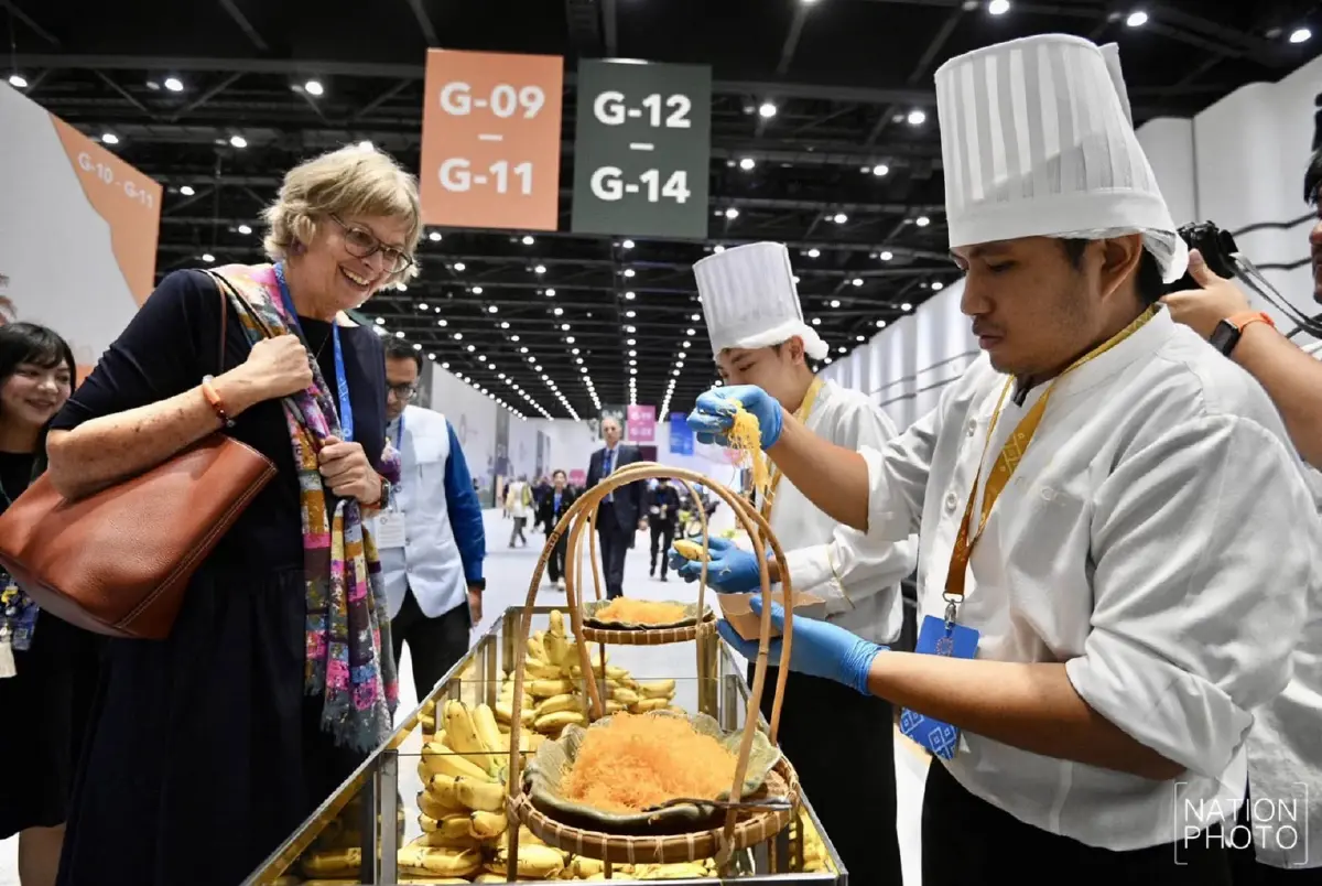ซอฟต์พาวเวอร์ไทย! เสิร์ฟ ‘กล้วยไข่-ฝอยทอง’ มัดใจต่างชาติในงาน IMF-World Bank 2026