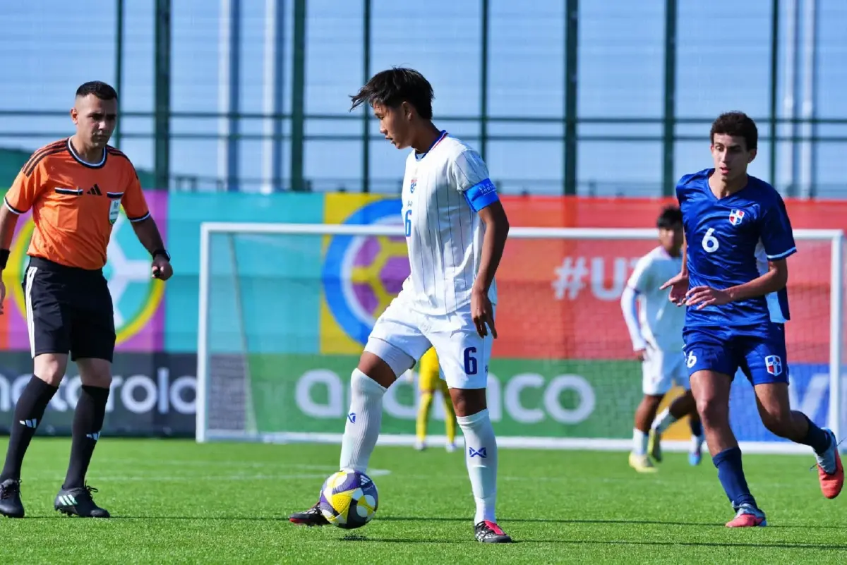 ถ่ายทอดสดฟุตบอล ทีมชาติไทย พบ โดมินิกัน เช็กผลบอล FIFA U-15 World Cup 2026