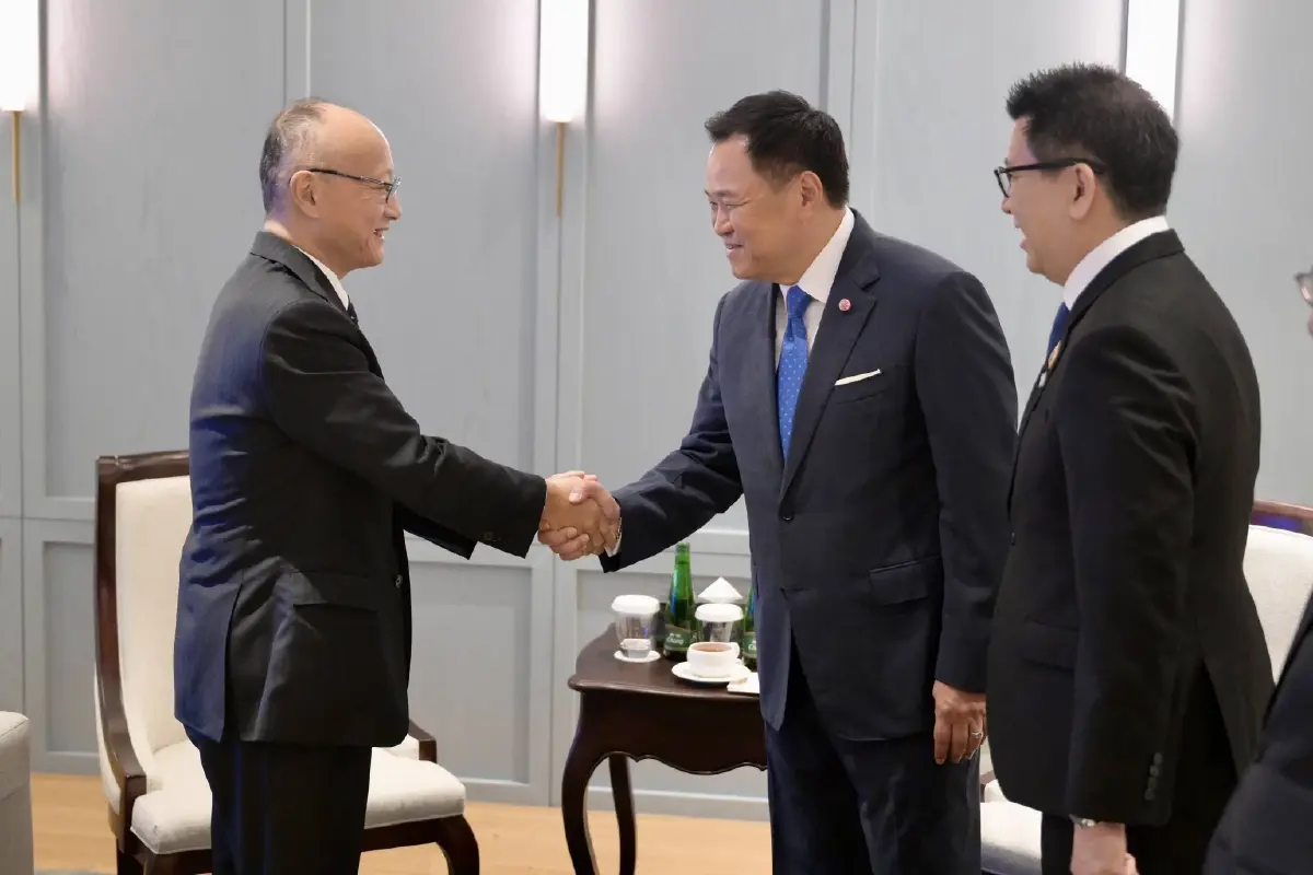 'อนุทิน' หารือประธาน ADB ขยายความร่วมมือทางการเงิน หนุนโปรเจ็กบริหารจัดการน้ำ