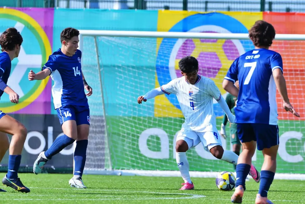 ถ่ายทอดสดฟุตบอล ทีมชาติไทย พบ โดมินิกัน เช็กผลบอล FIFA U-15 World Cup 2026