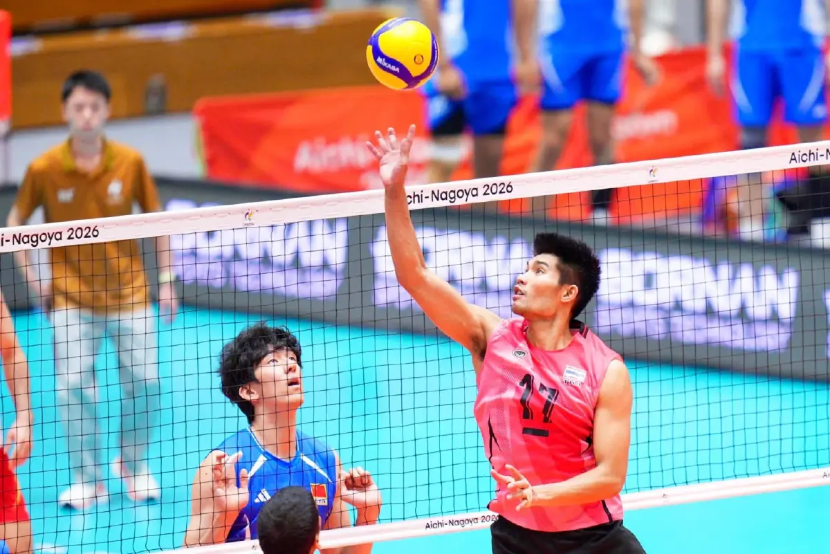 ดูวอลเลย์บอลสด ทีมชาย 'ไทย พบ กาตาร์' เอเชียนเกมส์ 2026 จัดอันดับ 5-8