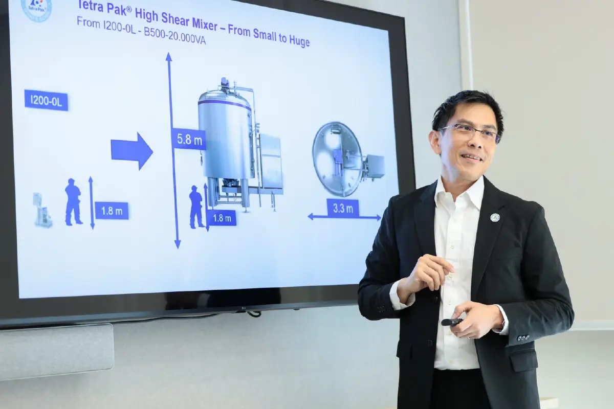 เต็ดตรา แพ้ค ชู High Shear Mixing หนุนผู้ผลิตไทยเร่งนวัตกรรมสู่ตลาด