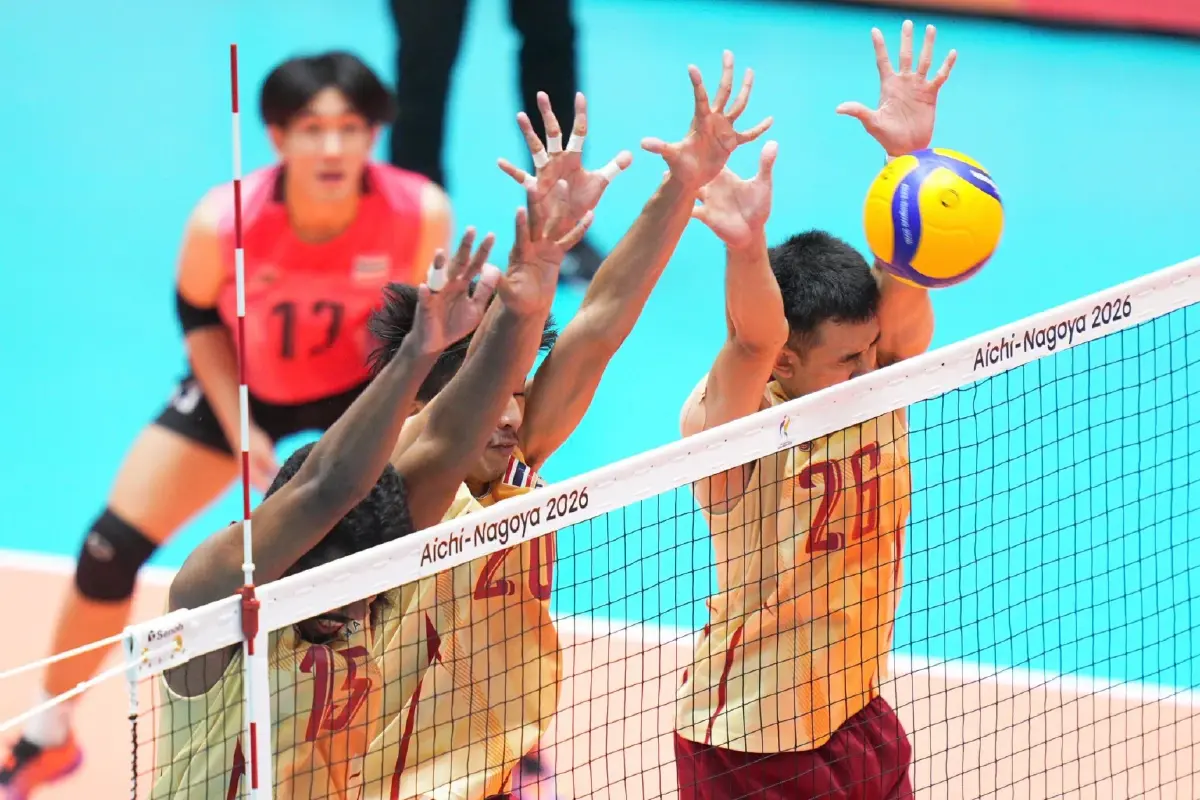 ลิงค์ดูสดฟรี ถ่ายทอดสดวอลเลย์บอลชาย 'ไทย พบ จีน' เอเชียนเกมส์ 2026