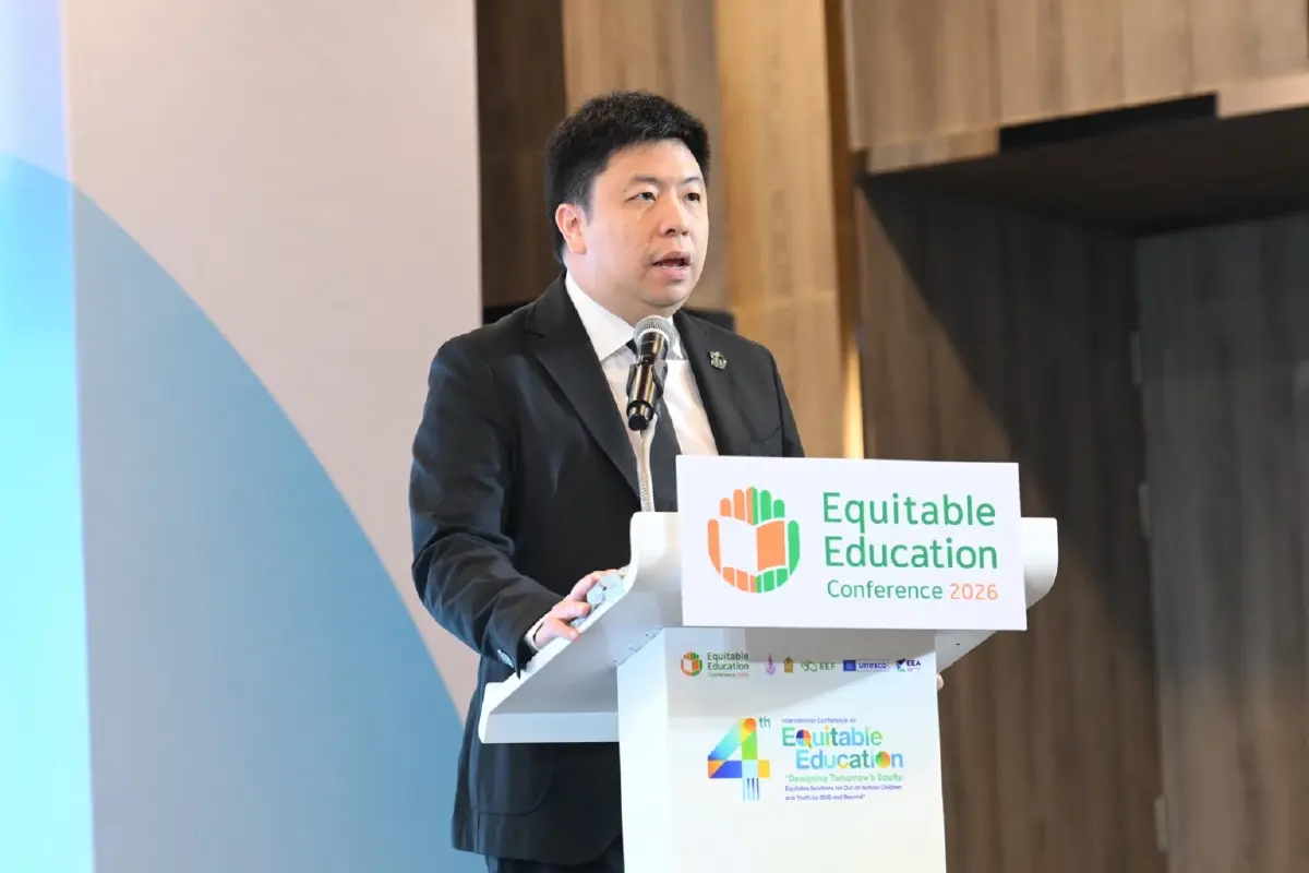 ‘ศธ. กสศ. และ UNESCO’ ร่วมเปิด‘เวที AFE 2026’      ขับเคลื่อน‘การเรียนรู้ที่ยืดหยุ่นและเสมอภาค’