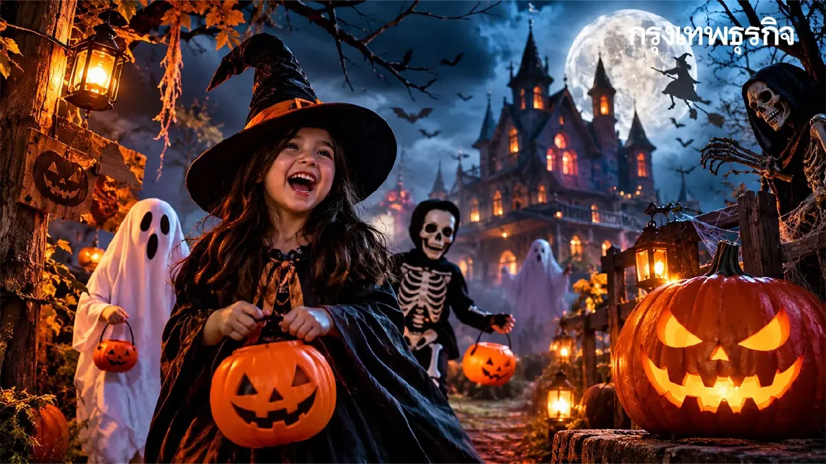 มัดรวม 100 แคปชั่นวันฮาโลวีน 2569 (Halloween 2026) คำคมวันปล่อยผี