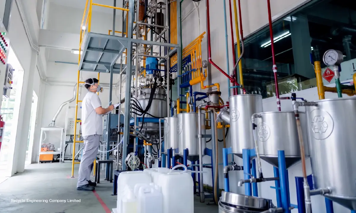 PSP เดินหน้าธุรกิจ Waste-to-Value เปลี่ยนของเสียเคมีเป็นวัตถุดิบมูลค่าสูง