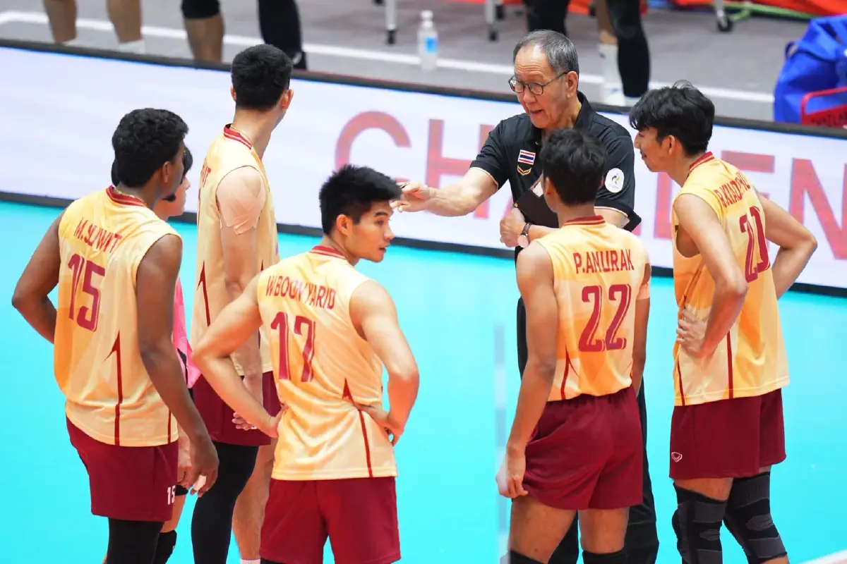 ลิงค์ดูสดฟรี ถ่ายทอดสดวอลเลย์บอลชาย 'ไทย พบ จีน' เอเชียนเกมส์ 2026