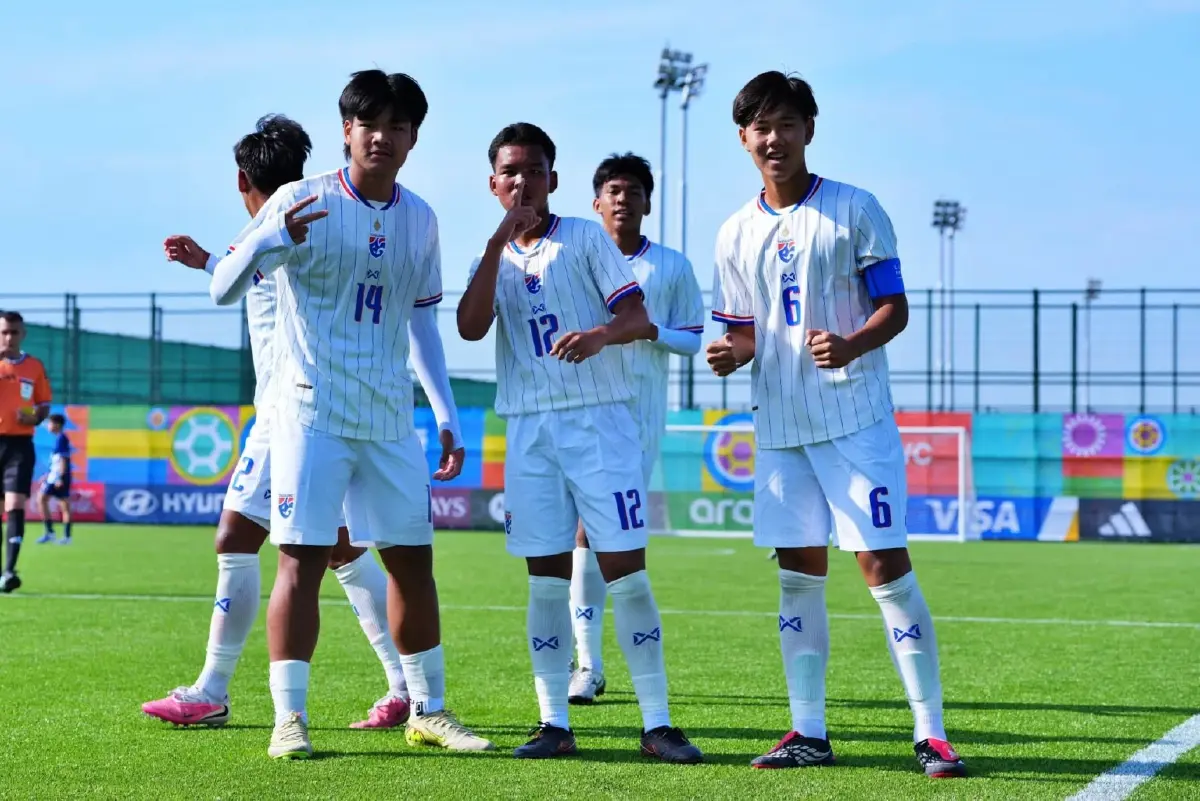 ถ่ายทอดสดฟุตบอล ทีมชาติไทย พบ โดมินิกัน เช็กผลบอล FIFA U-15 World Cup 2026