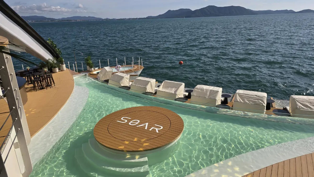 สัมผัส SOAR Ocean Club 'คลับลอยน้ำ' ประสบการณ์ไลฟ์สไตล์กลางทะเลแบบพรีเมียม