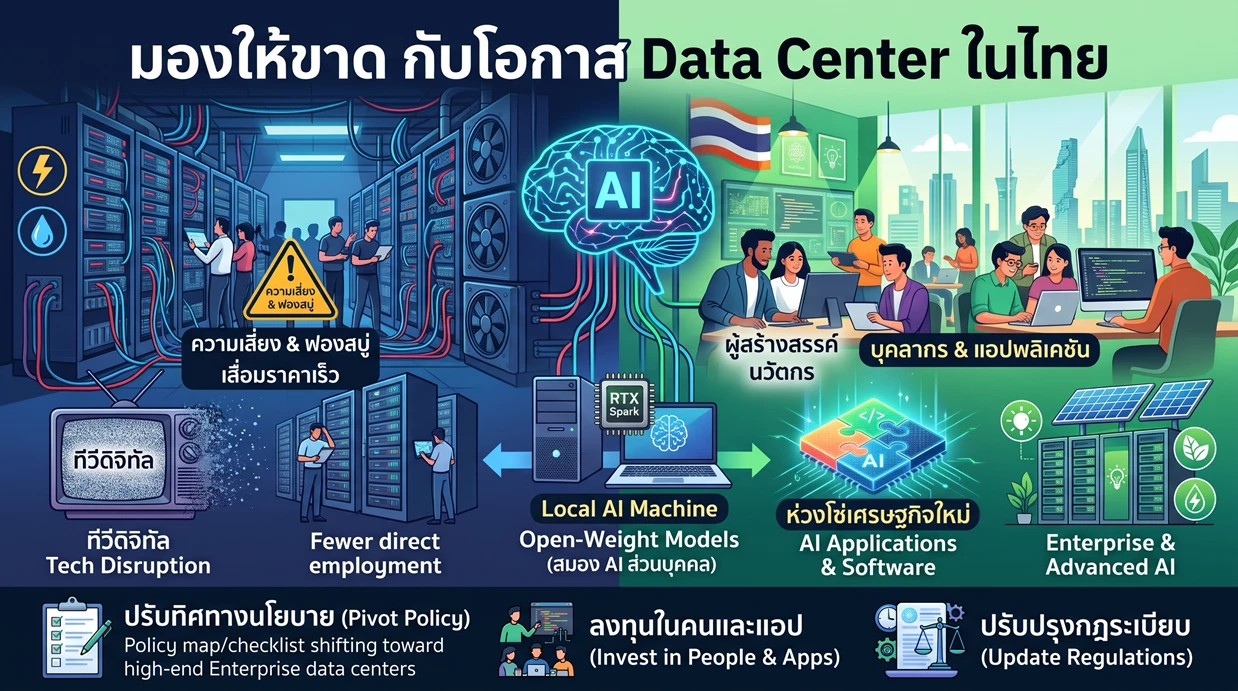 มองให้ขาด กับโอกาส Data Center ในไทย