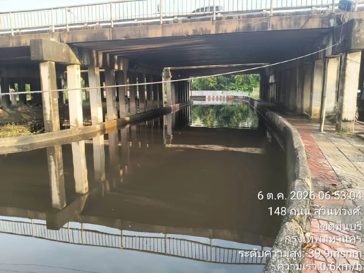 เช็กพิกัดเดินทาง 6 ต.ค.69 อัปเดตฝนตกหนัก น้ำท่วมกรุงเทพและปริมณฑล