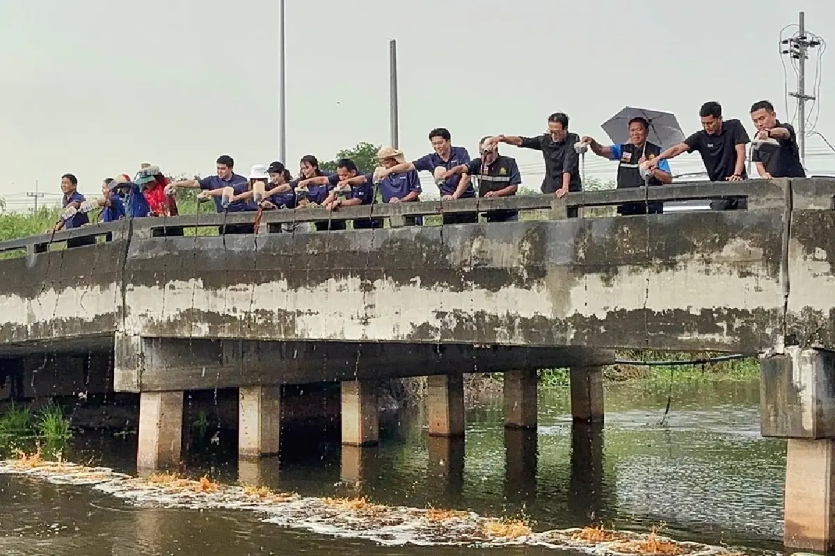 น้ำลดใจไม่ลด ซีพีเอฟ ผนึกภาคีฟื้นฟูอาชีพ-สิ่งแวดล้อมชุมชน