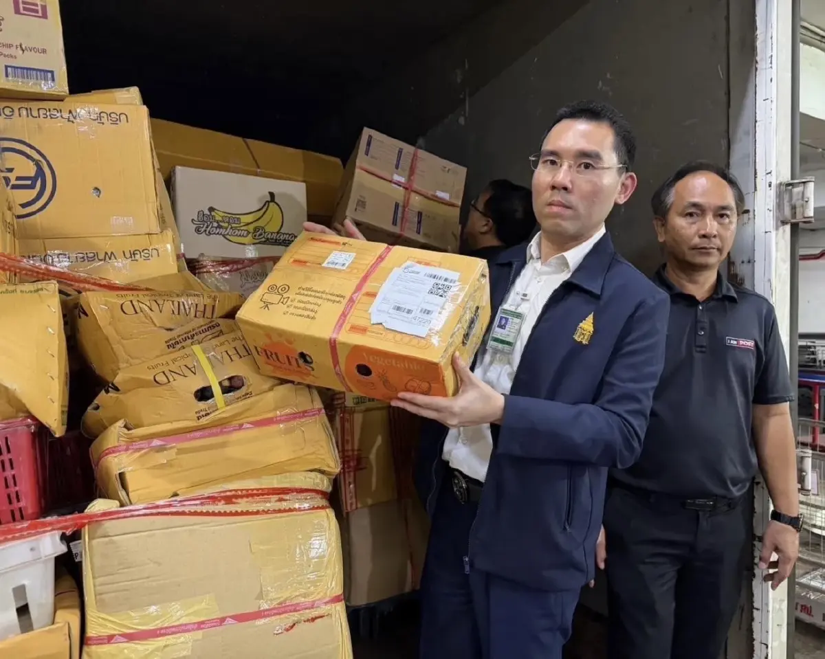 ศุลกากรช่องจอมผนึก ปณ.โคราช ลุยจับบุหรี่เถื่อน-ปลอมกว่า 3 หมื่นแท่ง