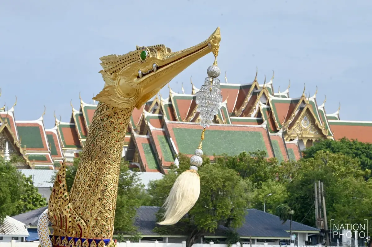 ประมวลภาพ ซ้อมใหญ่เสมือนจริง ขบวนพยุหยาตราทางชลมารค ครั้งที่ 1