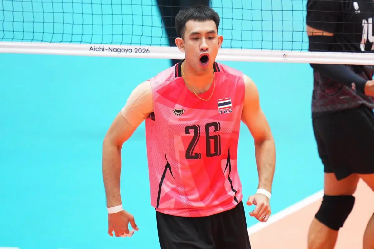 LIVE ถ่ายทอดสดวอลเลย์บอลชาย 'ไทย พบ อินเดีย' เอเชียนเกมส์ 2026 รอบชิงอันดับ 5