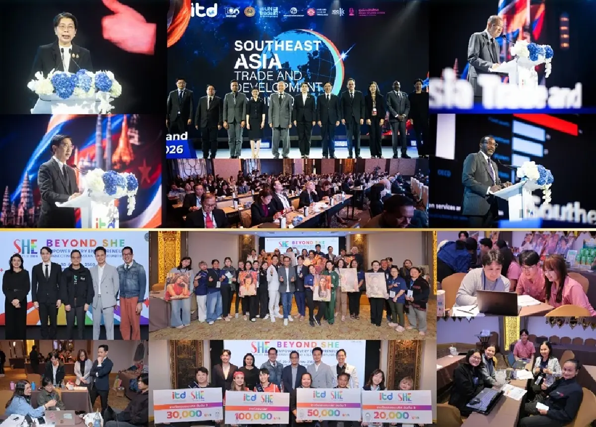 ITD สร้างโอกาสใหม่ เศรษฐกิจไทย ผ่าน 4 เวทีสำคัญ เชื่อมผู้ประกอบการไทยสู่ตลาดโลก 