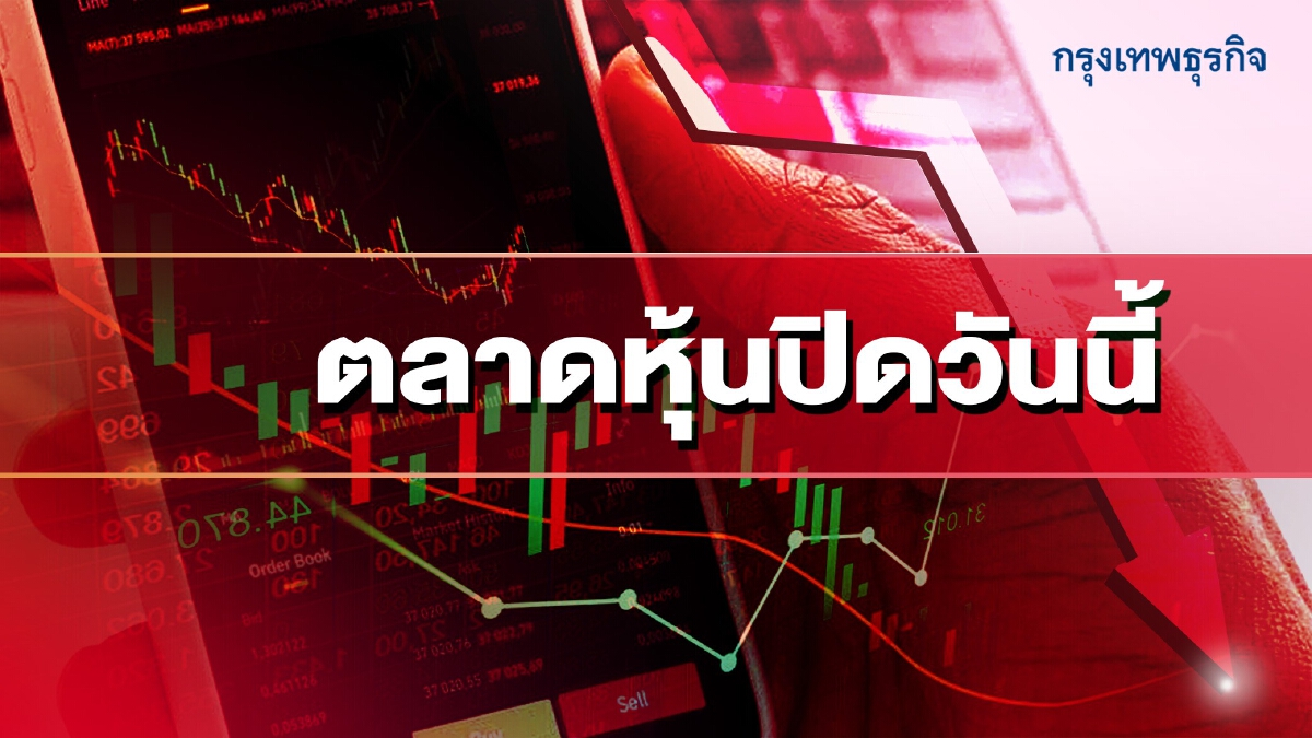 ‘หุ้นไทย’ ปิดตลาดวันนี้ ร่วง 6.05 จุด  หลังดัชนีFTSE ลดน้ำหนัก กดหุ้นบิ๊กแคป