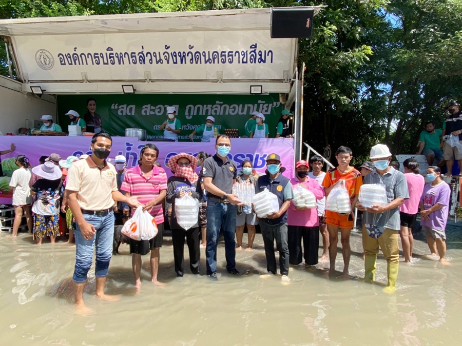 ซีพี-ซีพีเอฟ เดินหน้า “ส่งอาหารจากใจ สู้ภัยน้ำท่วม”