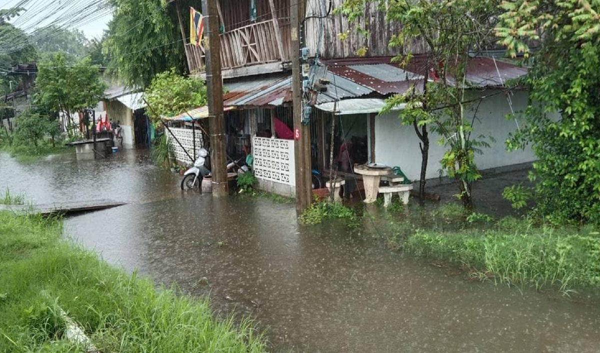 สรุป น้ำท่วม 9 จังหวัด เดือดร้อน 169 ครัวเรือน